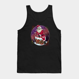 Horrific Zombie Santa Tank Top